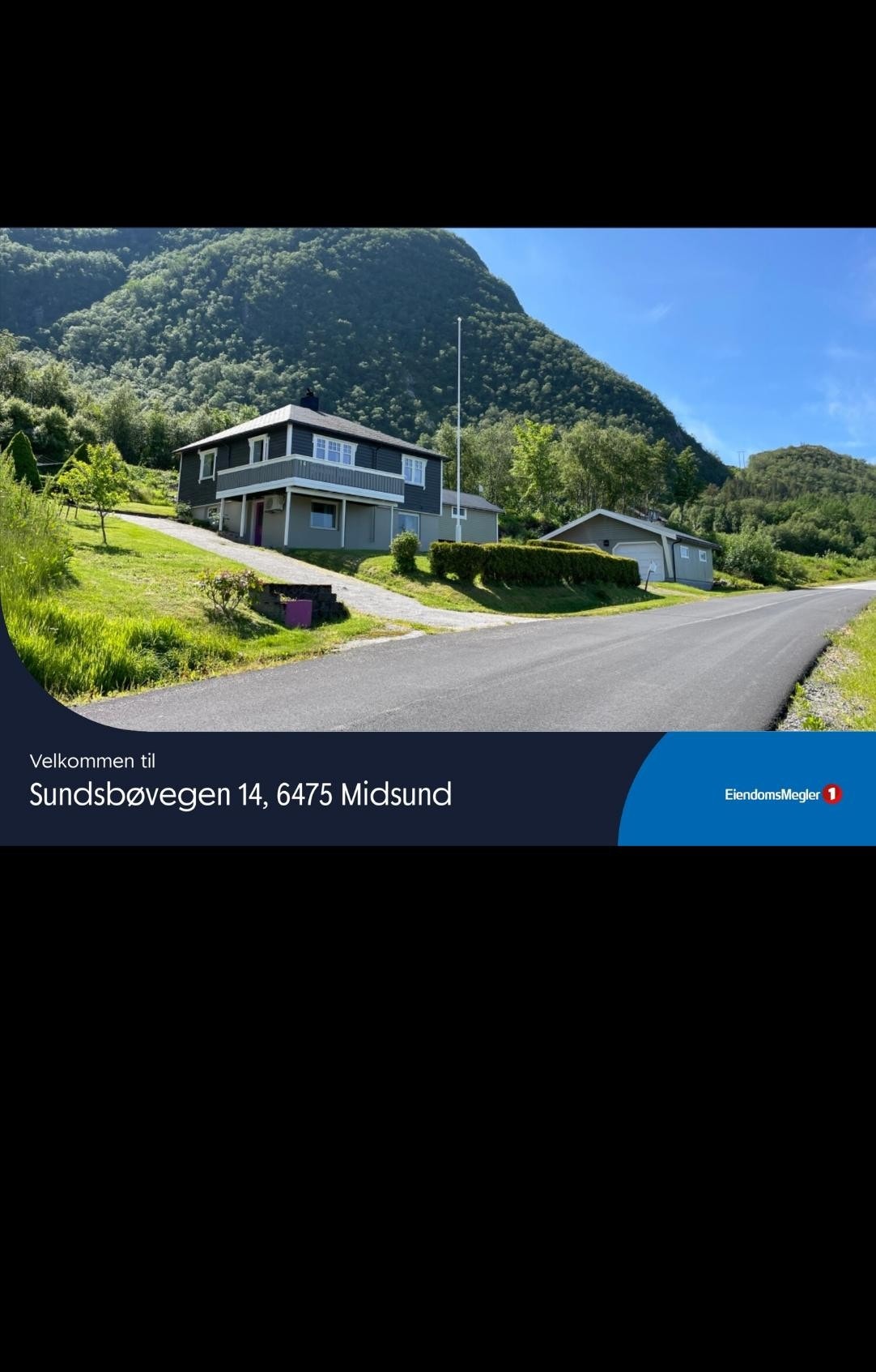 Sjønært hus med dobbel garasje Galleribilde