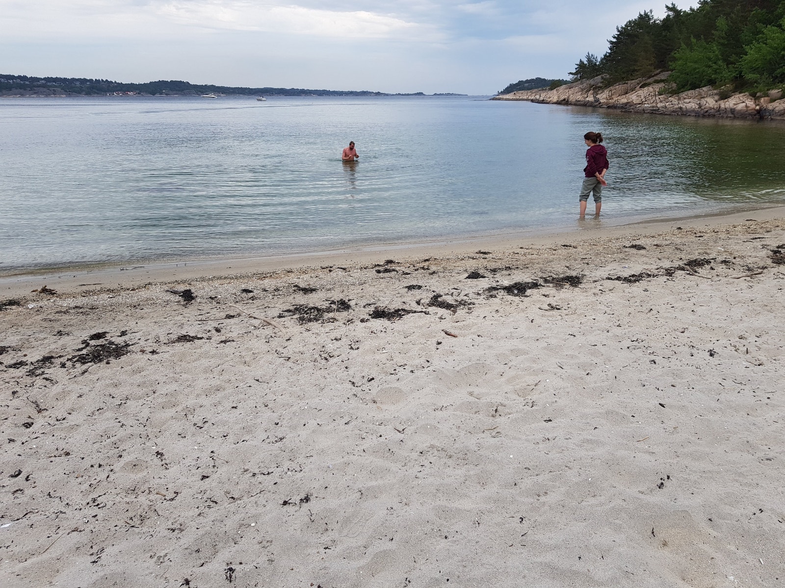 Lille Danmark, her kan man ta Øysang fergen ut dersom man ikke har båt Galleribilde