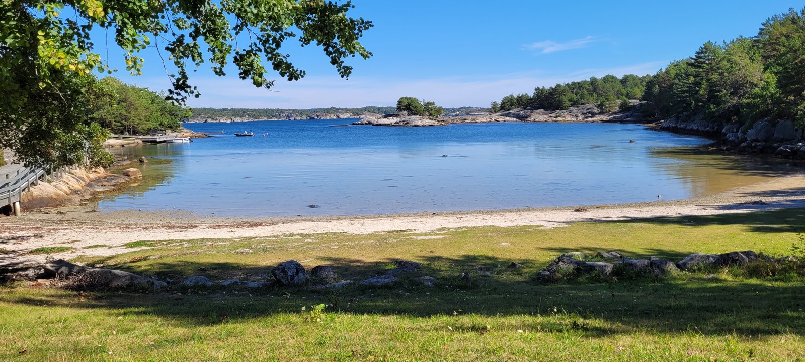Badestrand på Store Vardøya Galleribilde