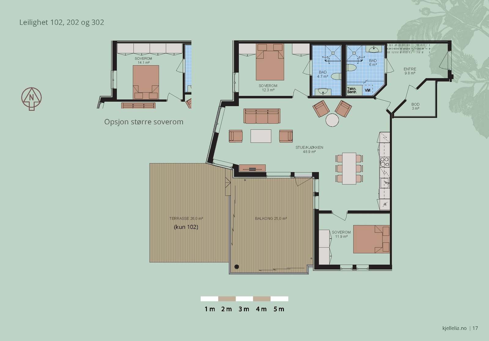 Plantegning 302 Galleribilde