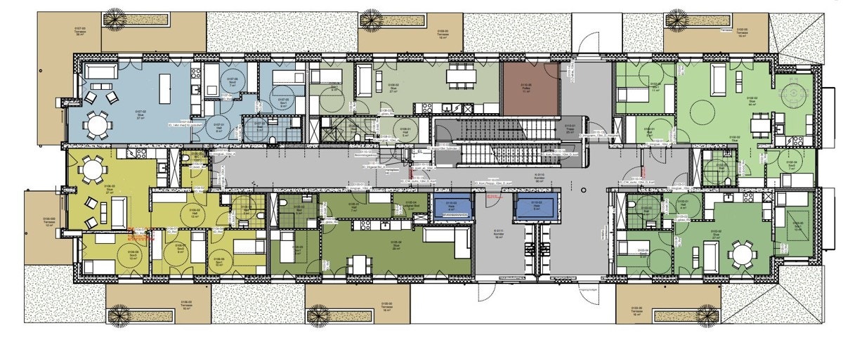 Etasjeplan 1 Galleribilde