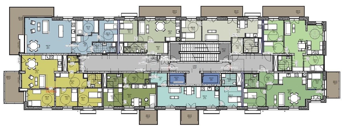 Etasjeplan 8 Galleribilde
