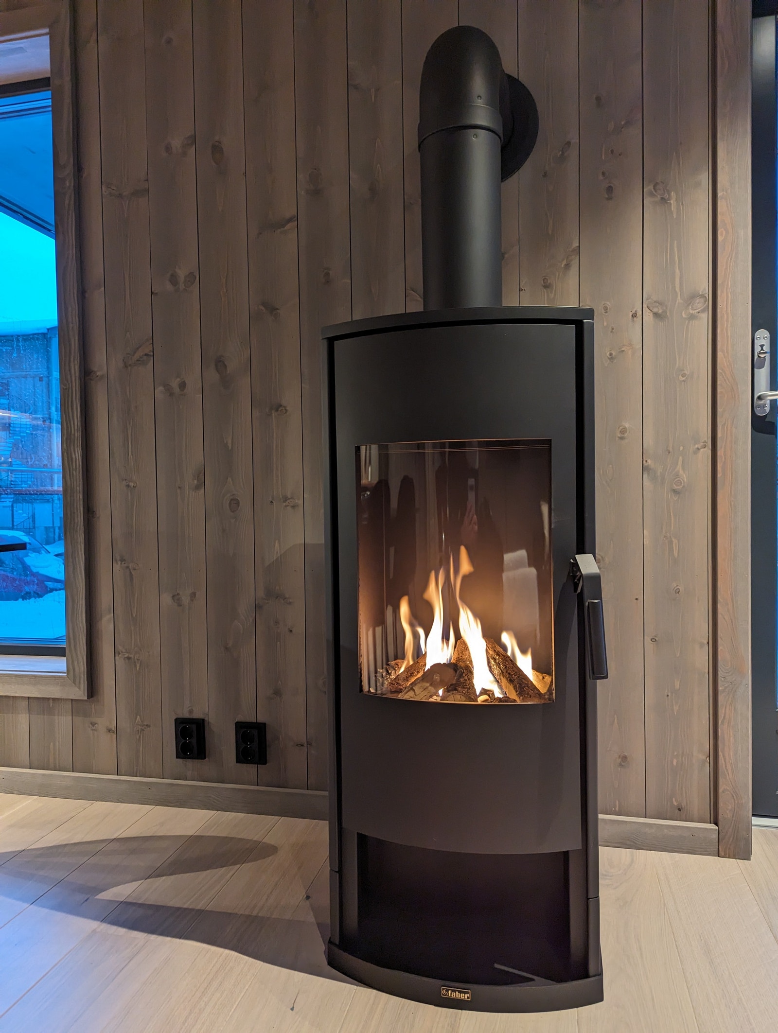 Gass peis med fjernkontroll Galleribilde