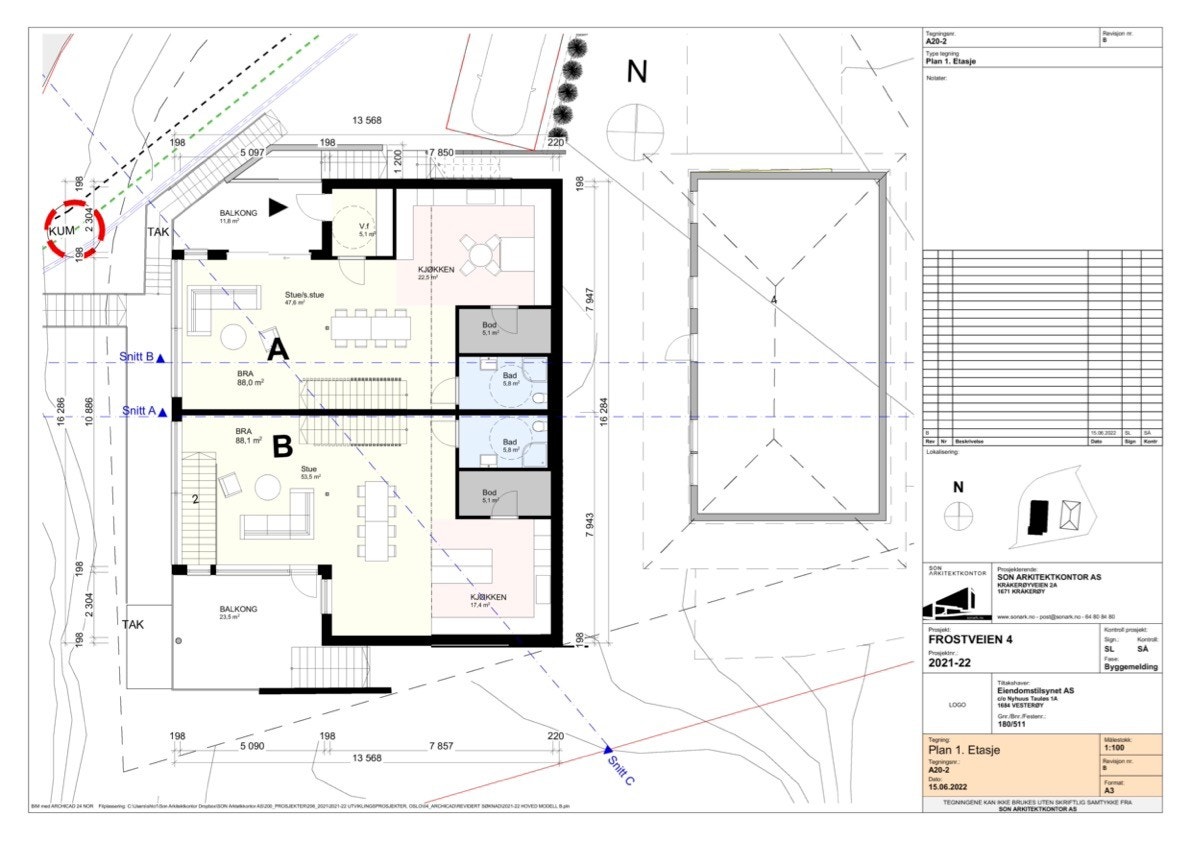 1 etasje ny tomannsbolig Galleribilde