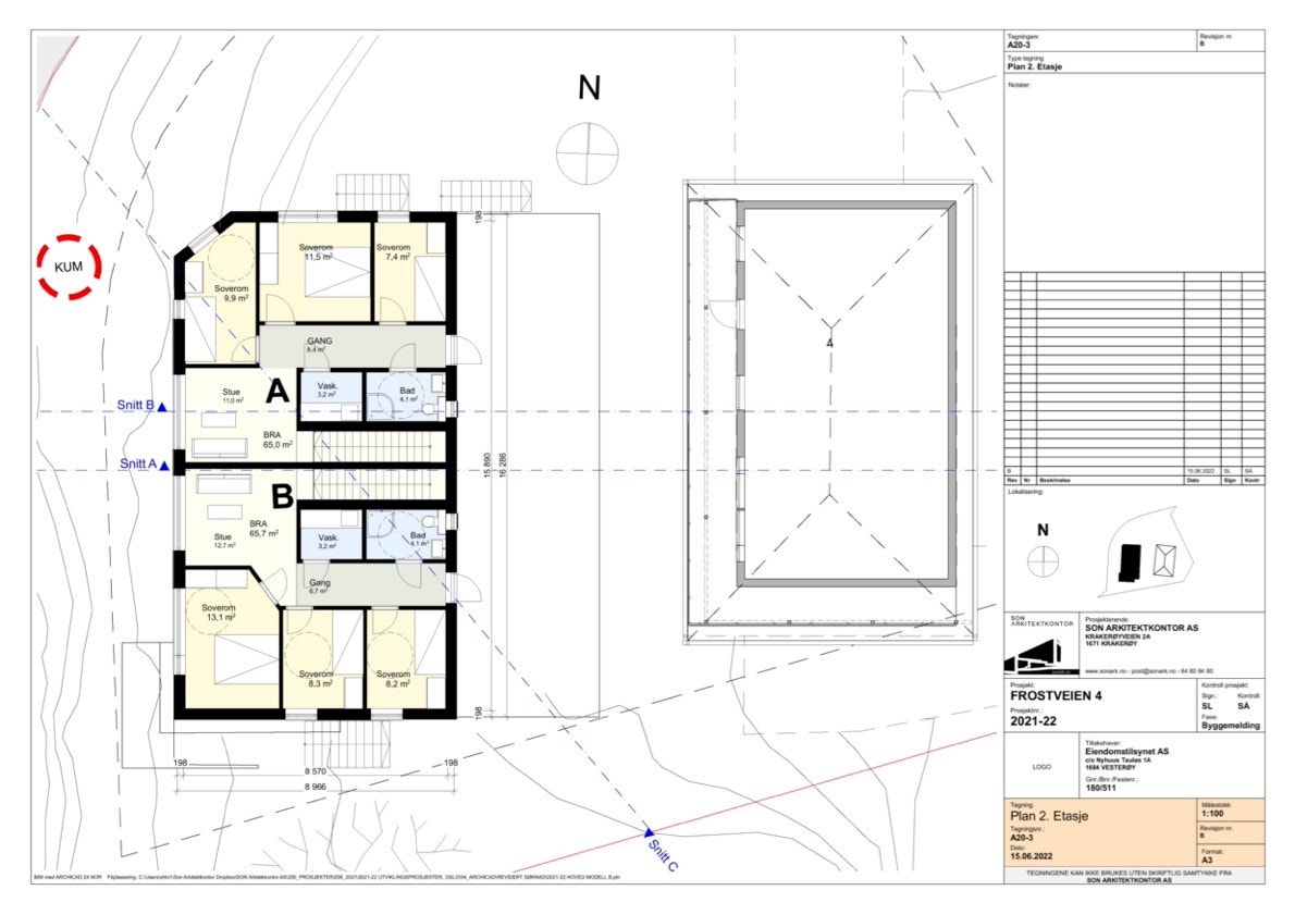 2 etasje ny tomannsbolig Galleribilde