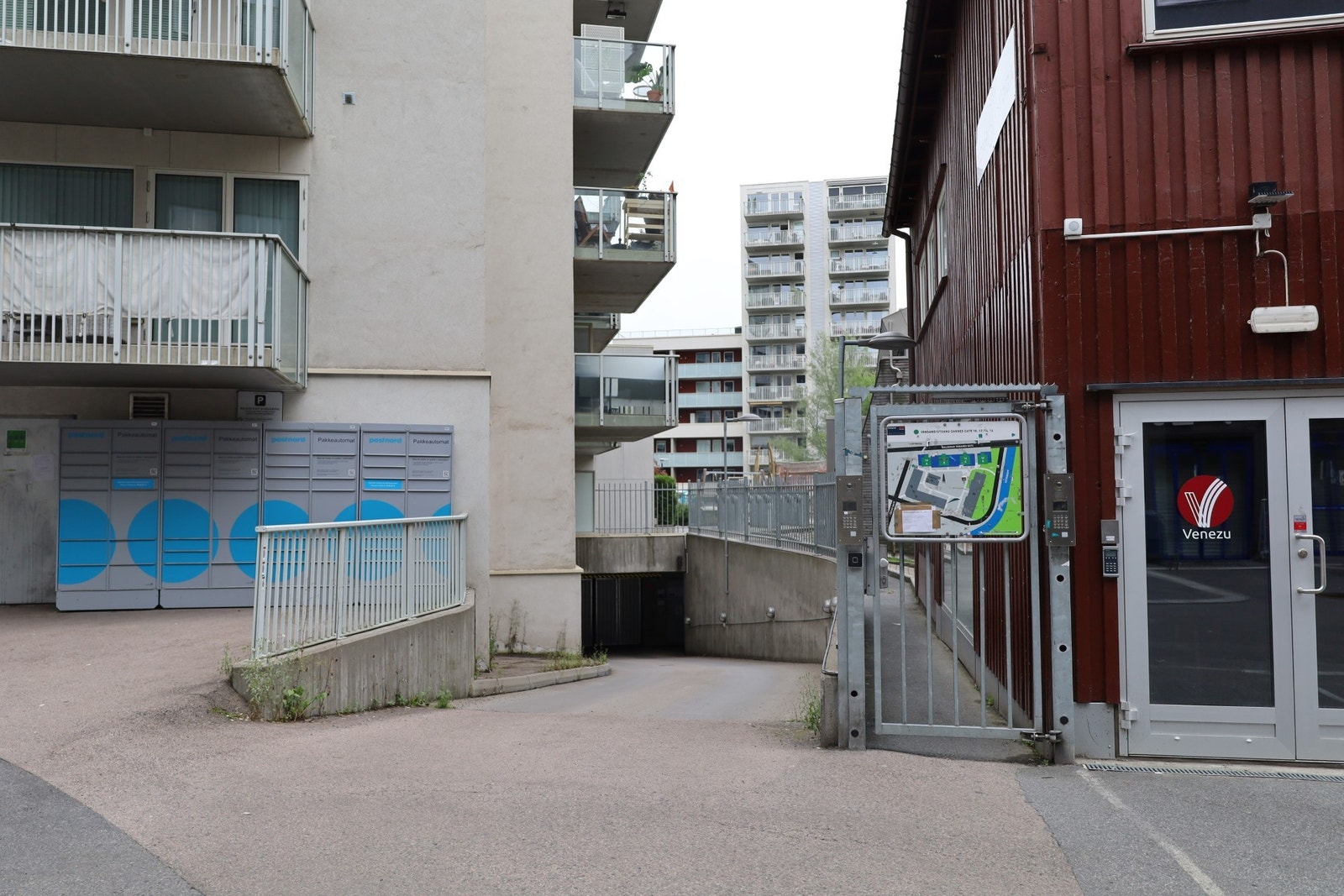 Nedkjøring til garasje fra Darres gate 10 Galleribilde