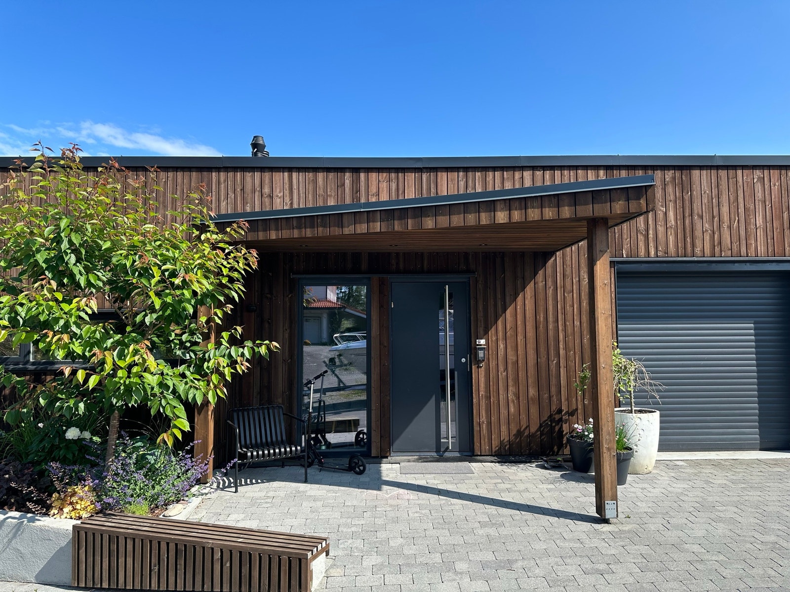 Inngangsparti Galleribilde