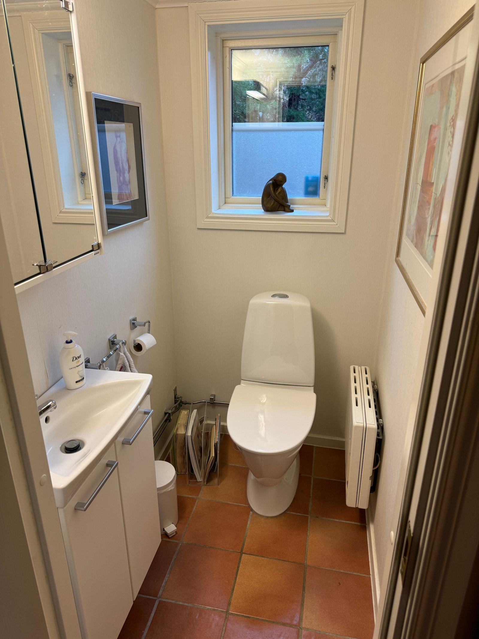 Toalett nede Galleribilde