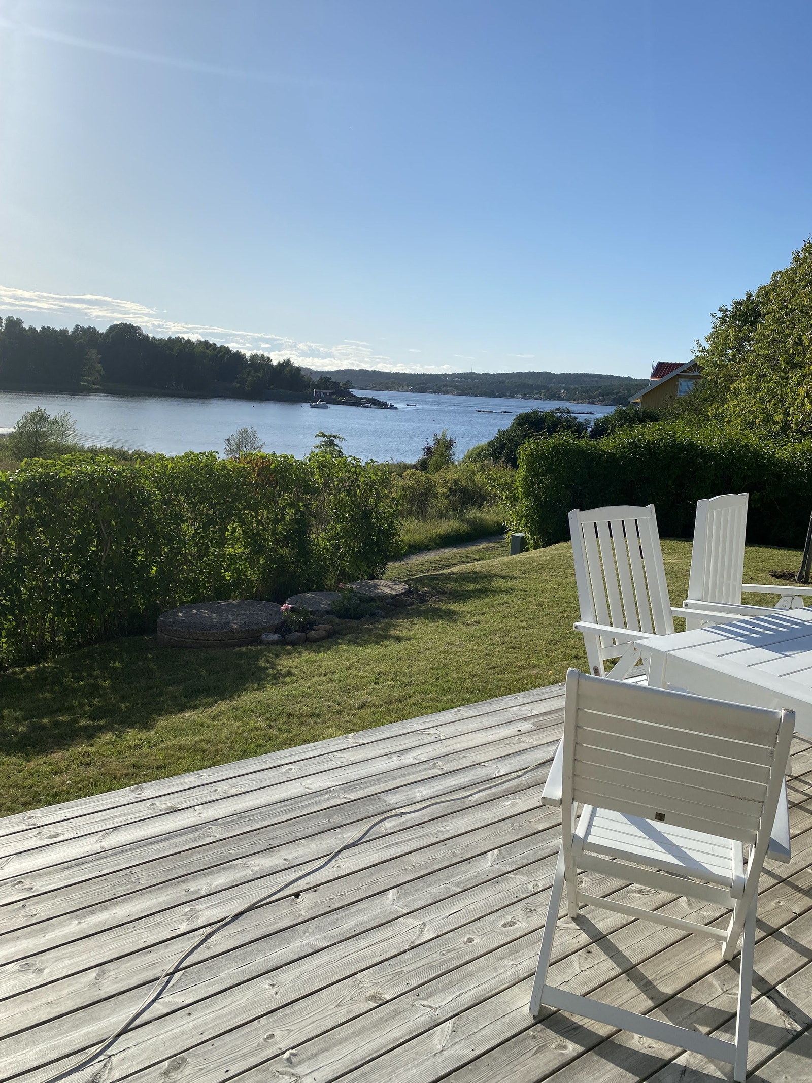 Utsikt fra hagen Galleribilde