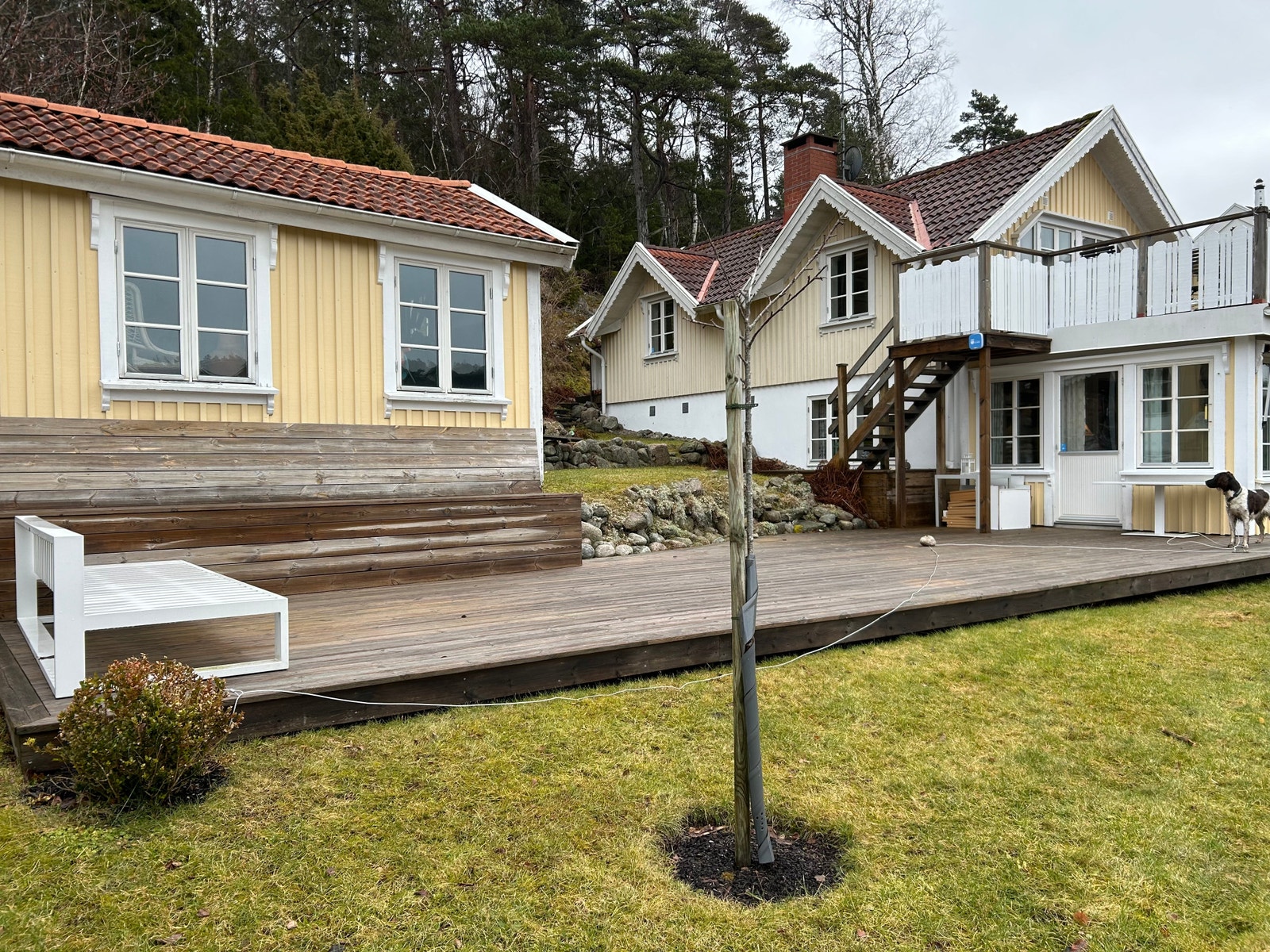 platting - her kommer det møbler når våren er her. Galleribilde