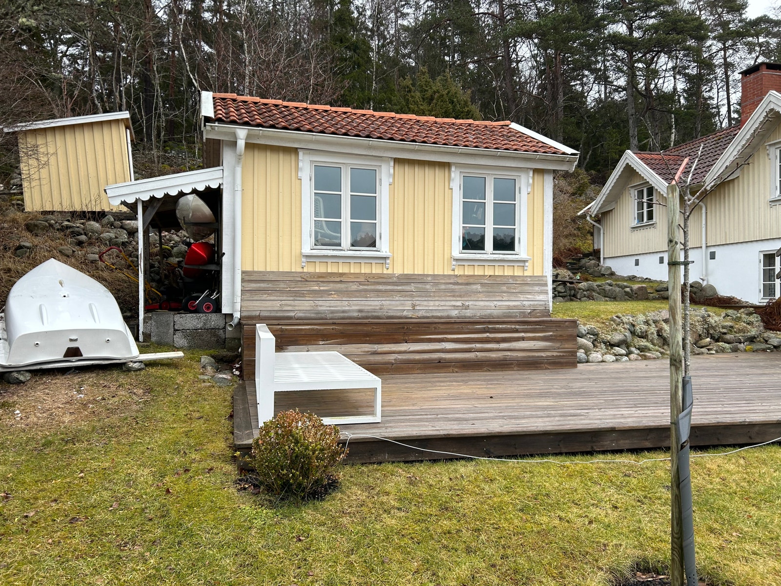 platting - her kommer det møbler når våren er her. Galleribilde