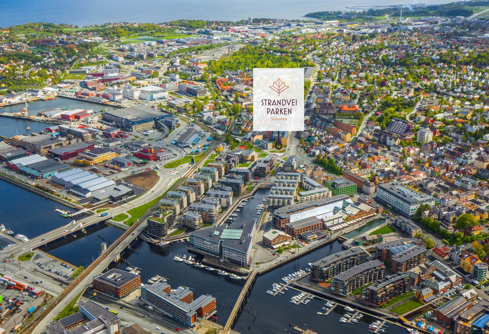 Leilighetene kommer i et meget sentralt boligområde på Solsiden, med umiddelbar nærhet til "alt" du trenger. Galleribilde