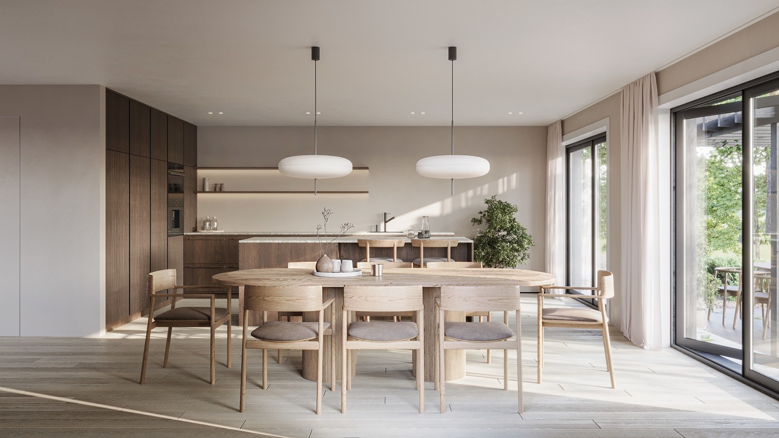 I boligene leveres det kvalitetskjøkken fra Sigdal - Illustrasjon Galleribilde