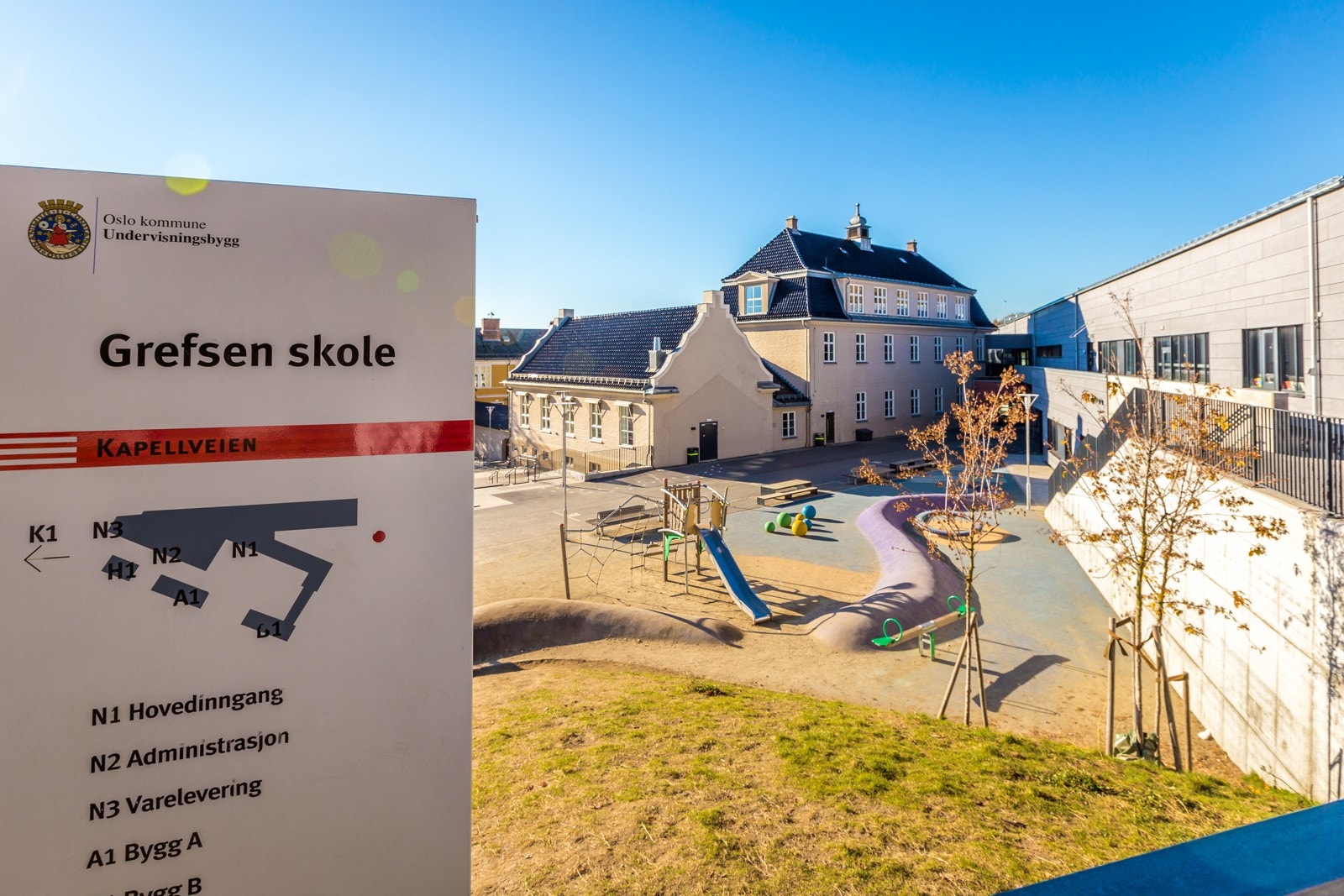 Grefsen Barneskole Galleribilde