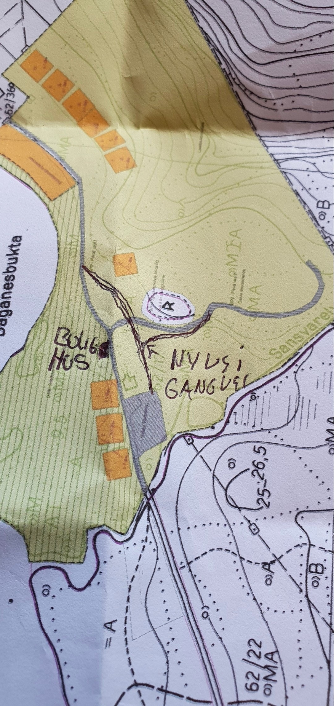 Ca ny gangvei. Galleribilde