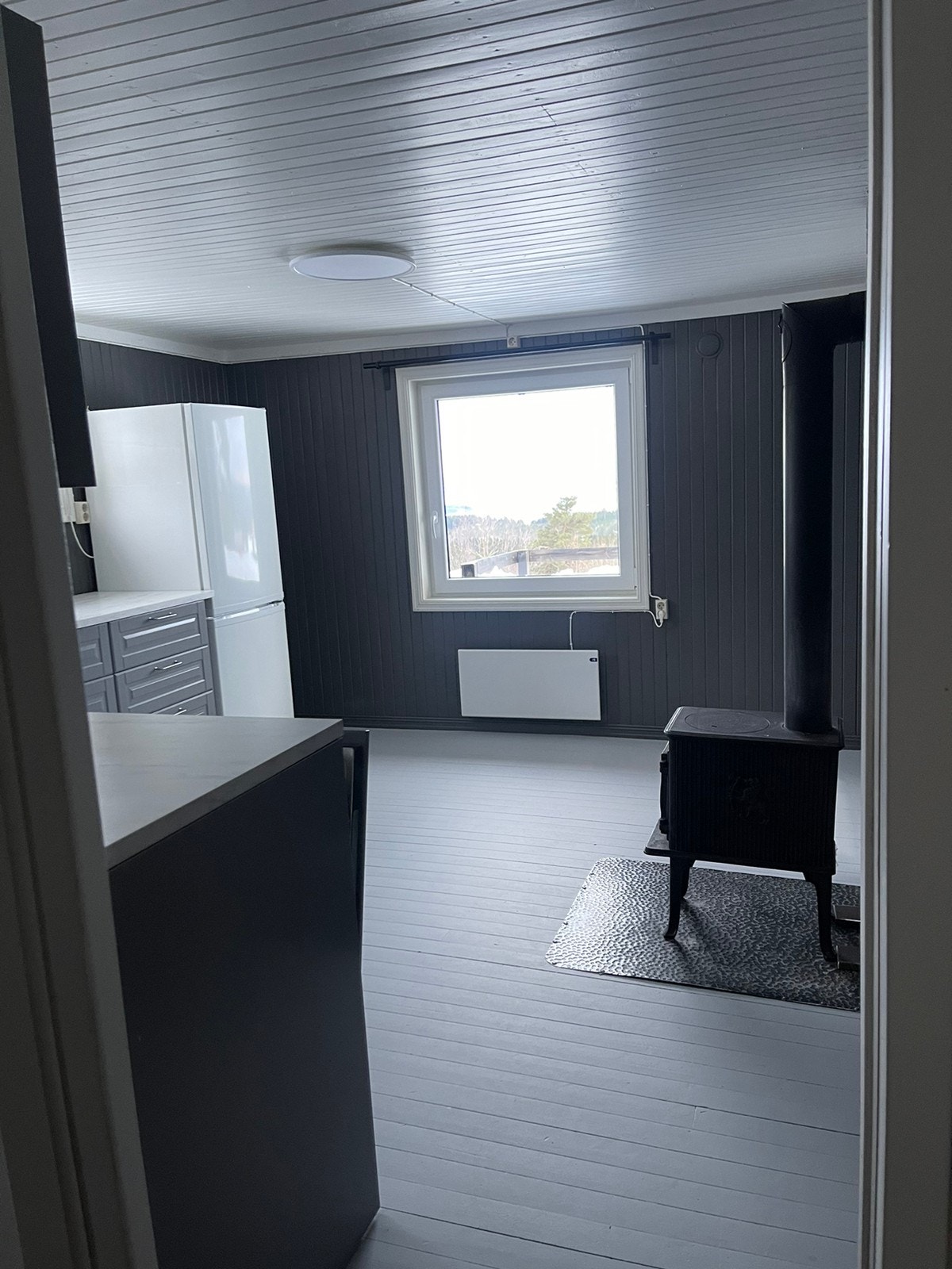 Kjøkkenet med utsikt over Mjøsa/Gjøvik Galleribilde