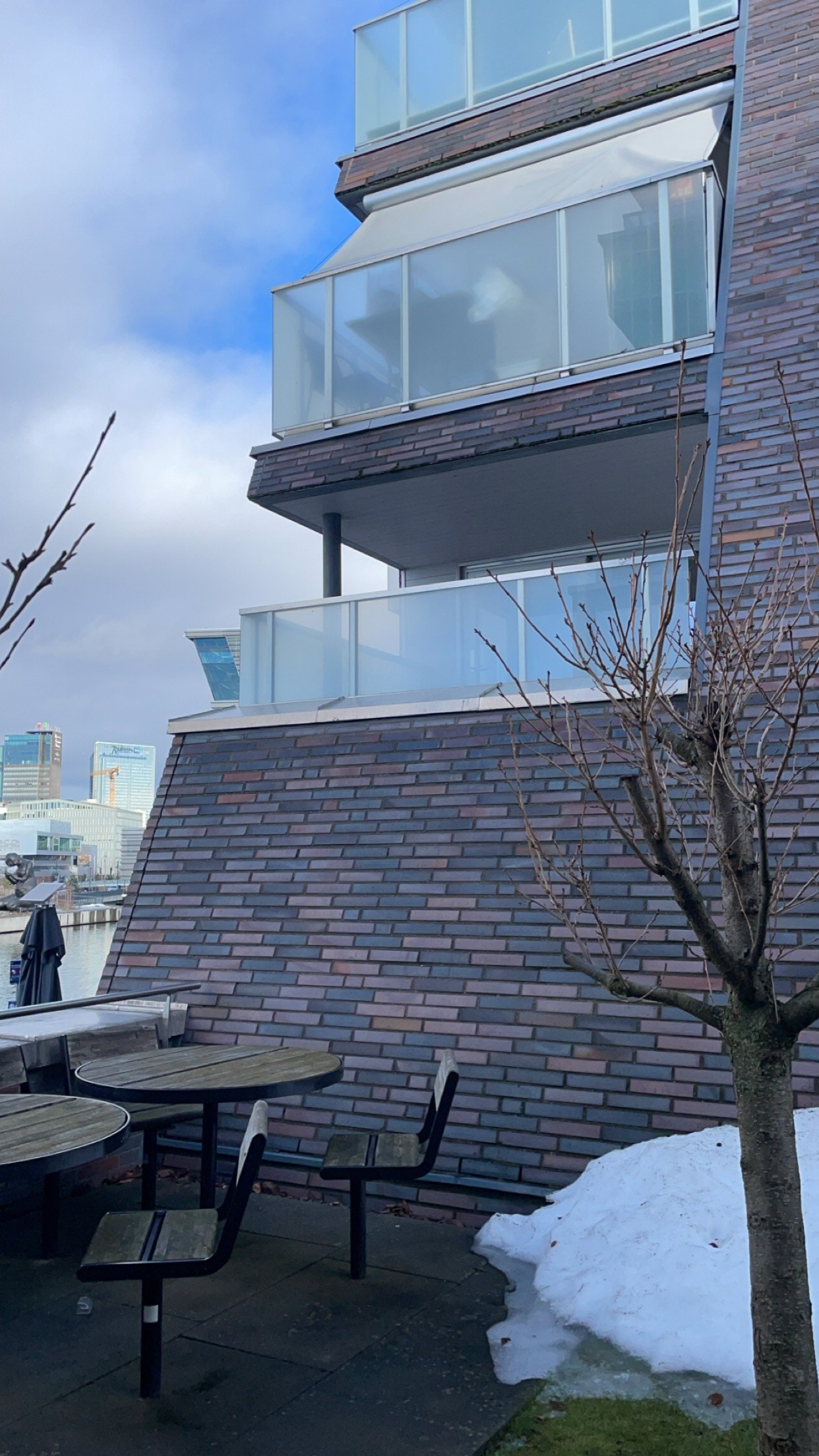 Balkong utenfor stue Galleribilde