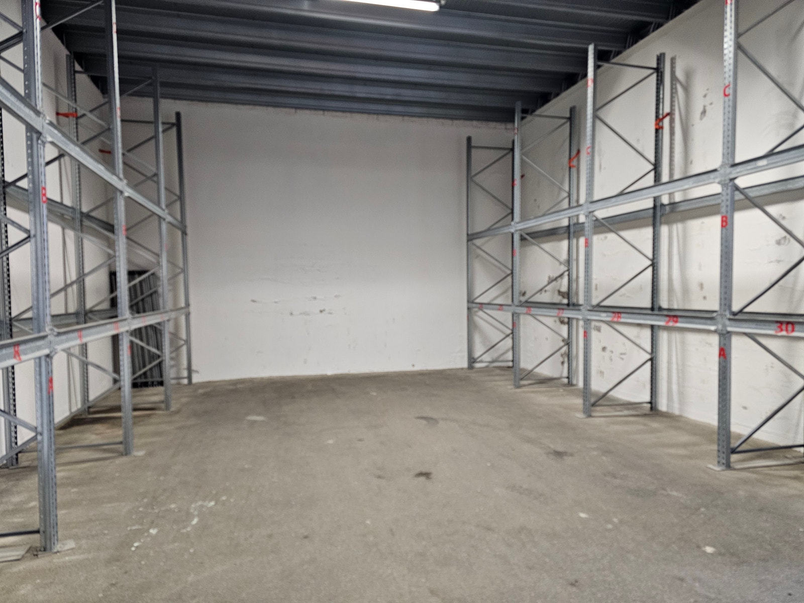 lager med pall-reoler Galleribilde