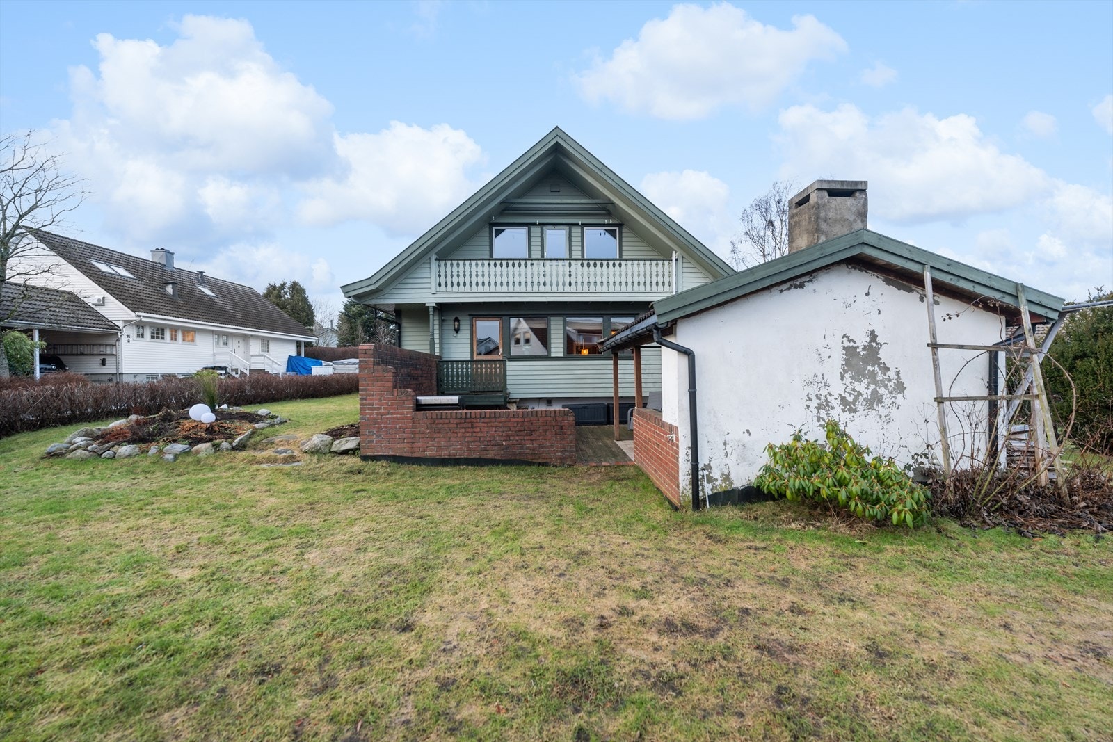 Flott opparbeidet hage. Galleribilde