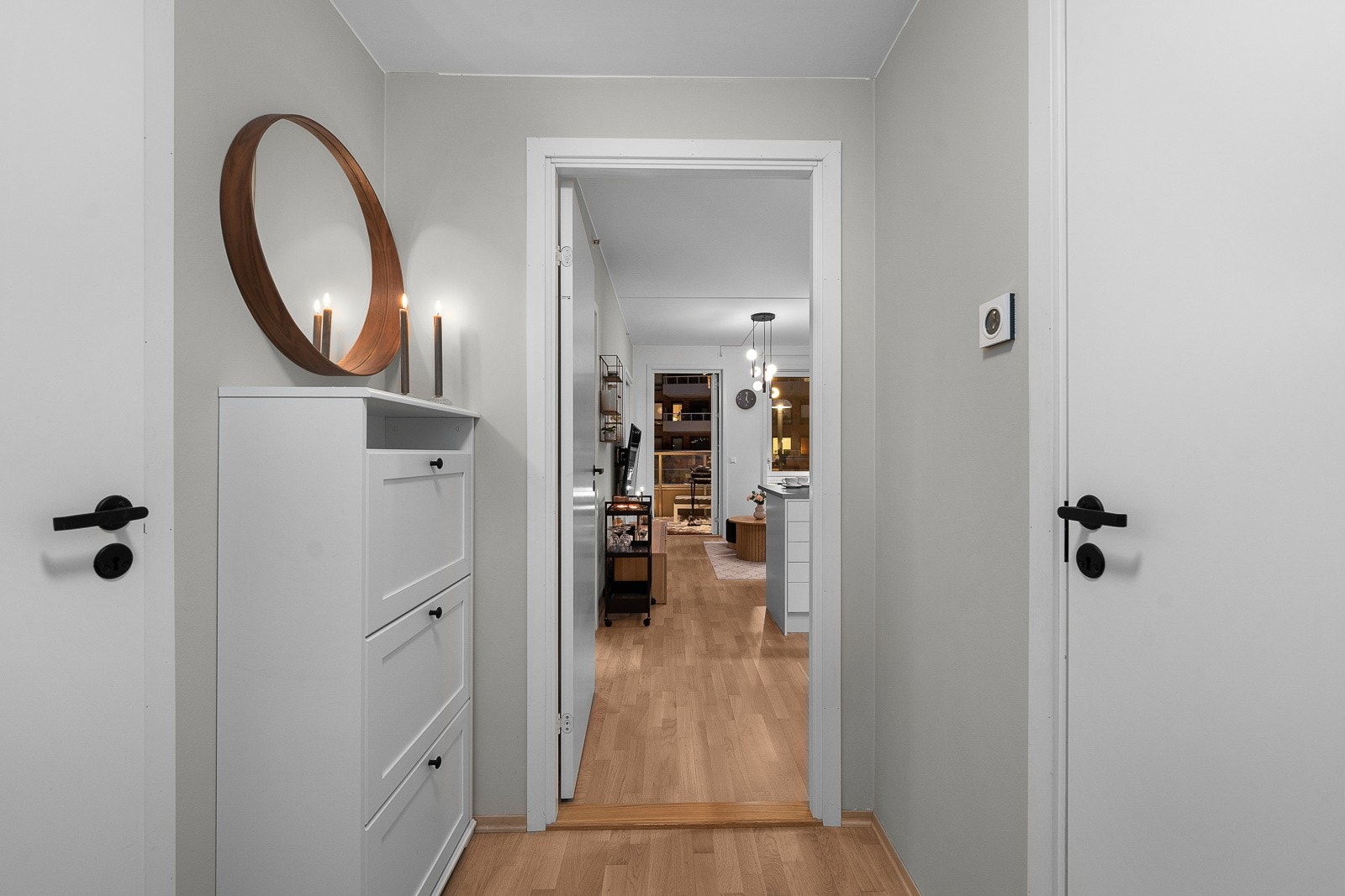Fra gangen er det videre adkomst til badet Galleribilde
