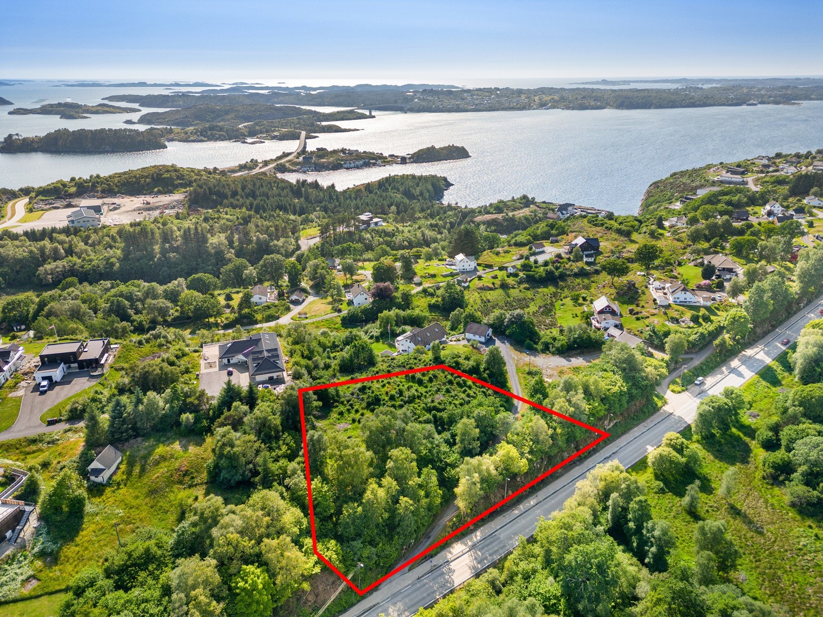 Fantastisk tomt på ca 3.9mål - Presentert av Fana Sparebank Eiendom Galleribilde