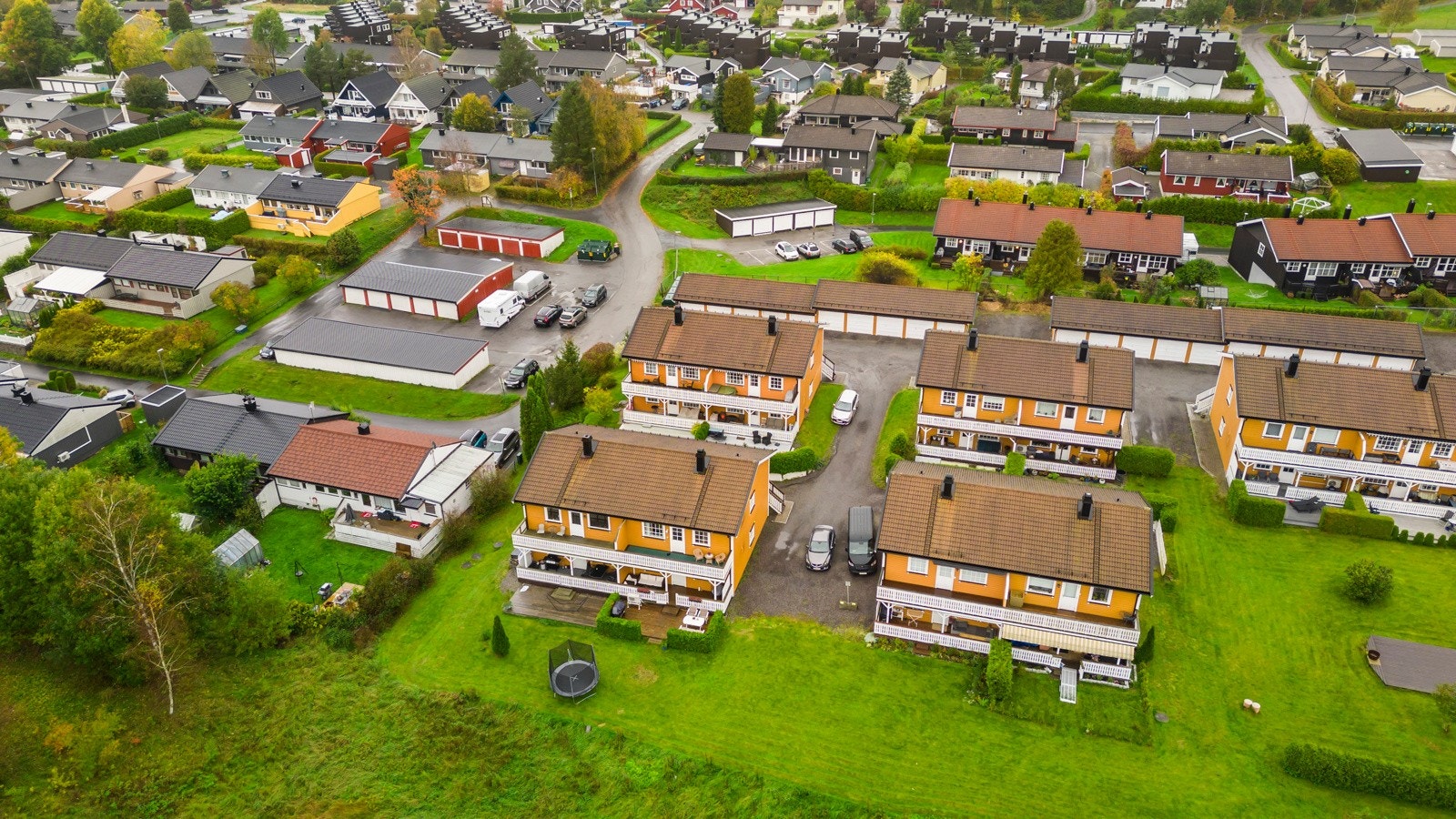 Dronefoto Galleribilde