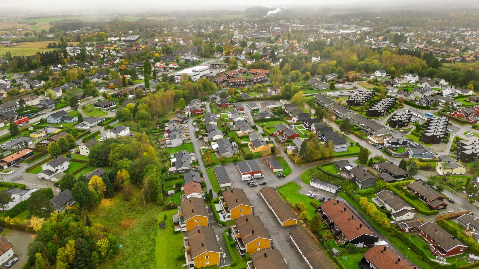 Dronefoto Galleribilde