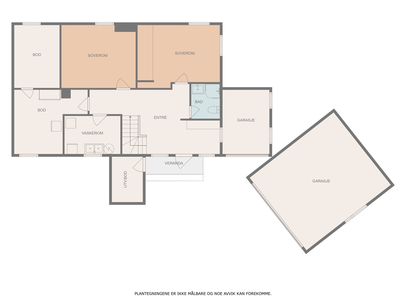 Plantegning kjeller... Galleribilde