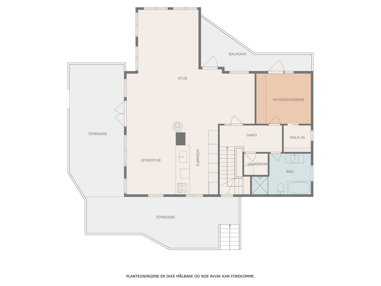 Omvisningen starter i hovedetasjen... Galleribilde