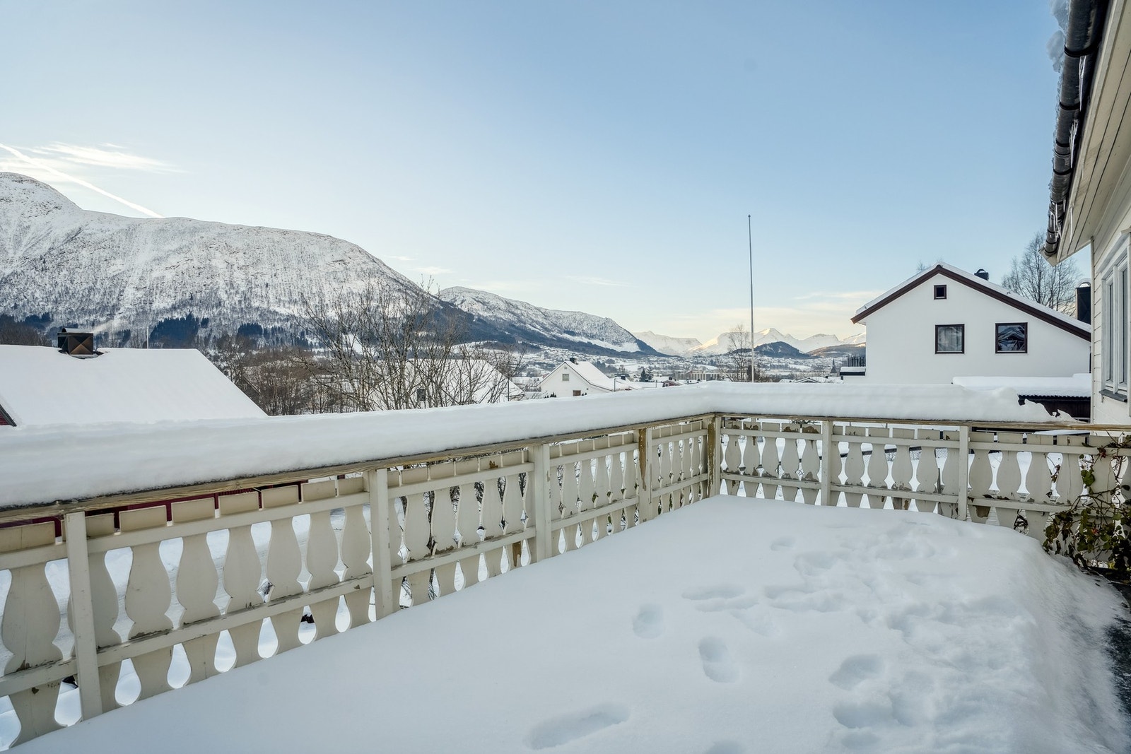 Utsikt fra veranda Galleribilde