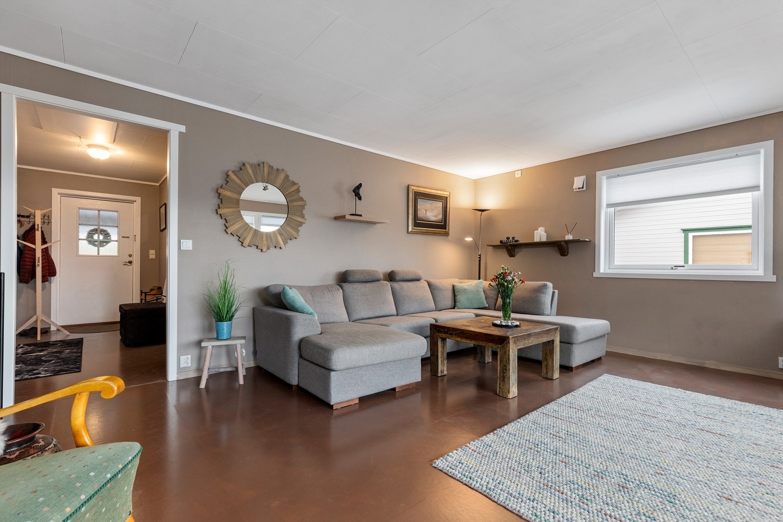 Fin og innbydende stue Galleribilde