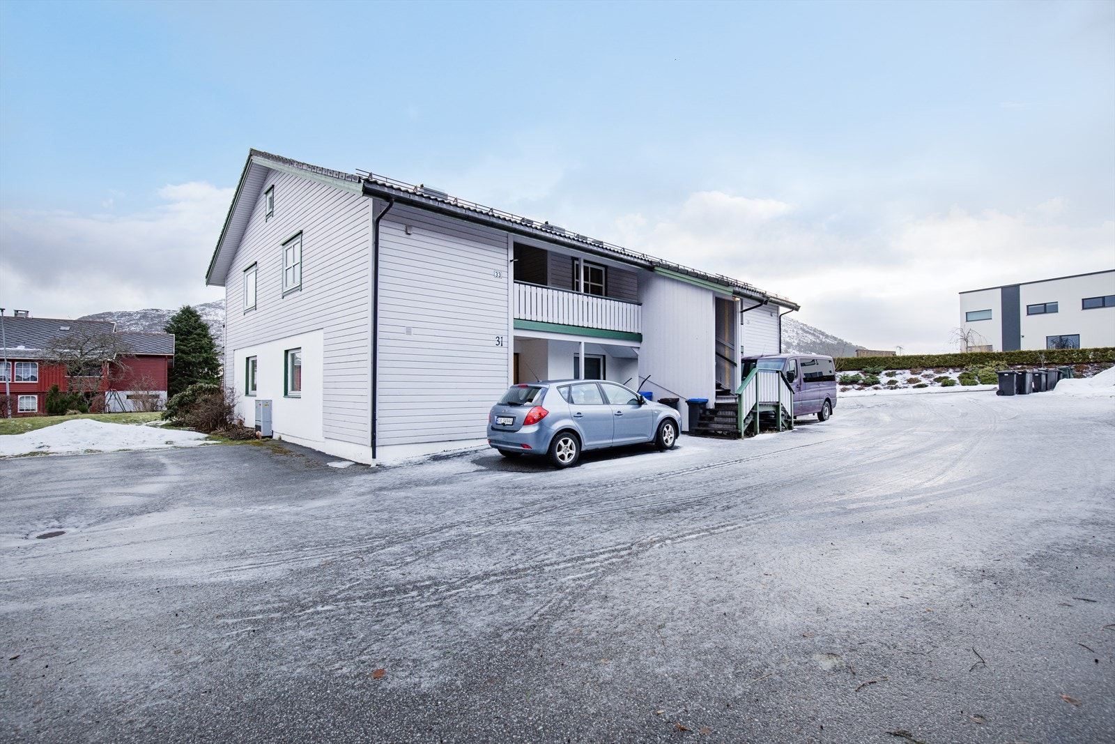 Godt med parkering på felles oppstillingsplass Galleribilde