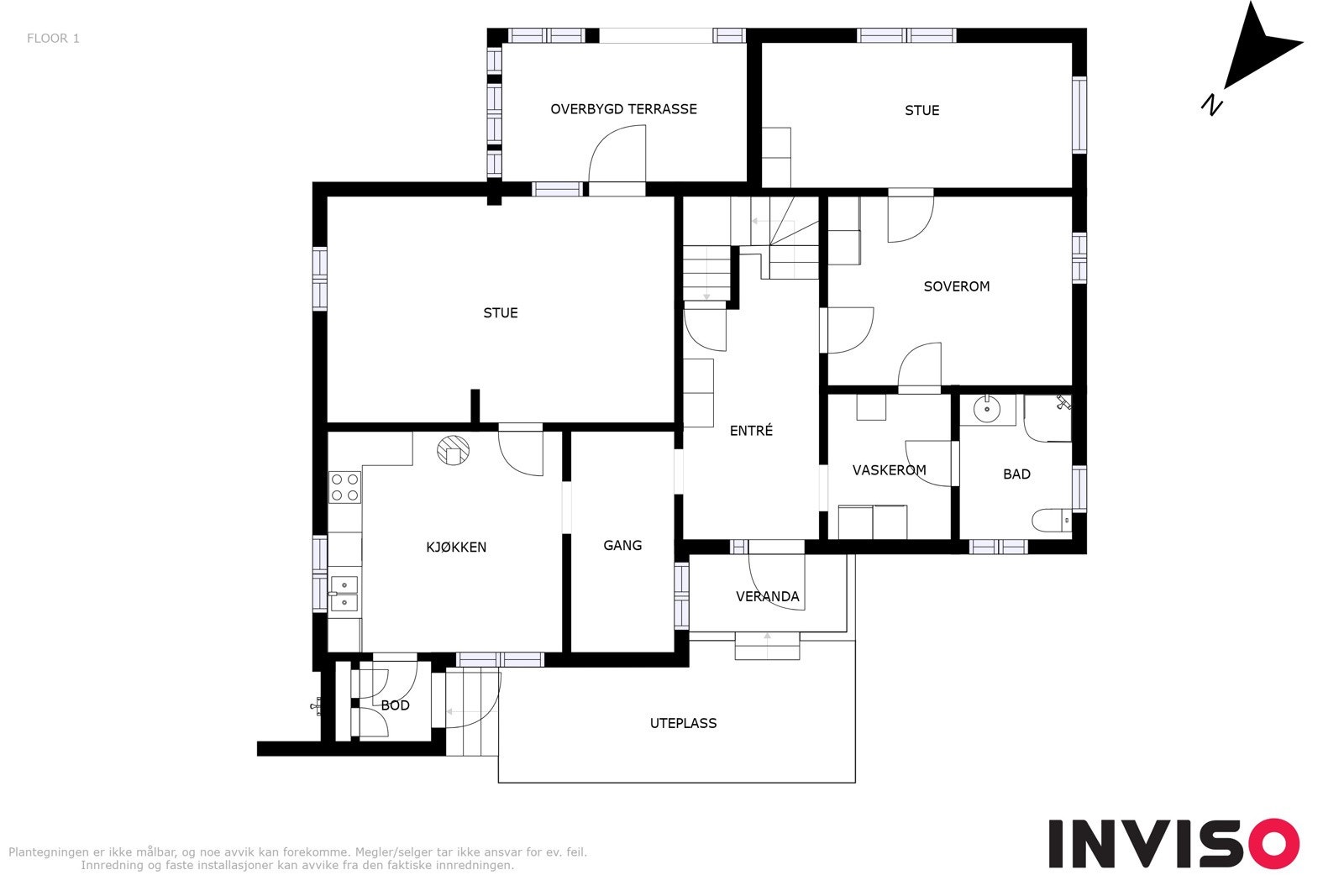 Plan 1. etg. Galleribilde
