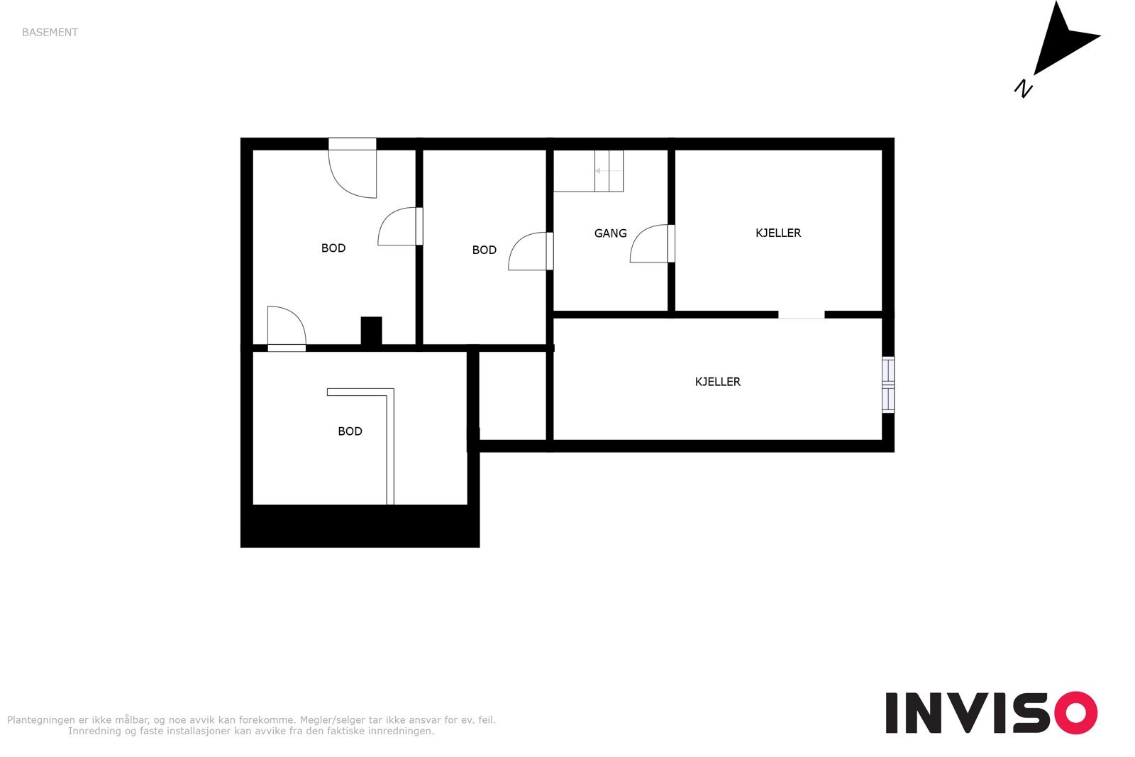 Plan kjeller Galleribilde