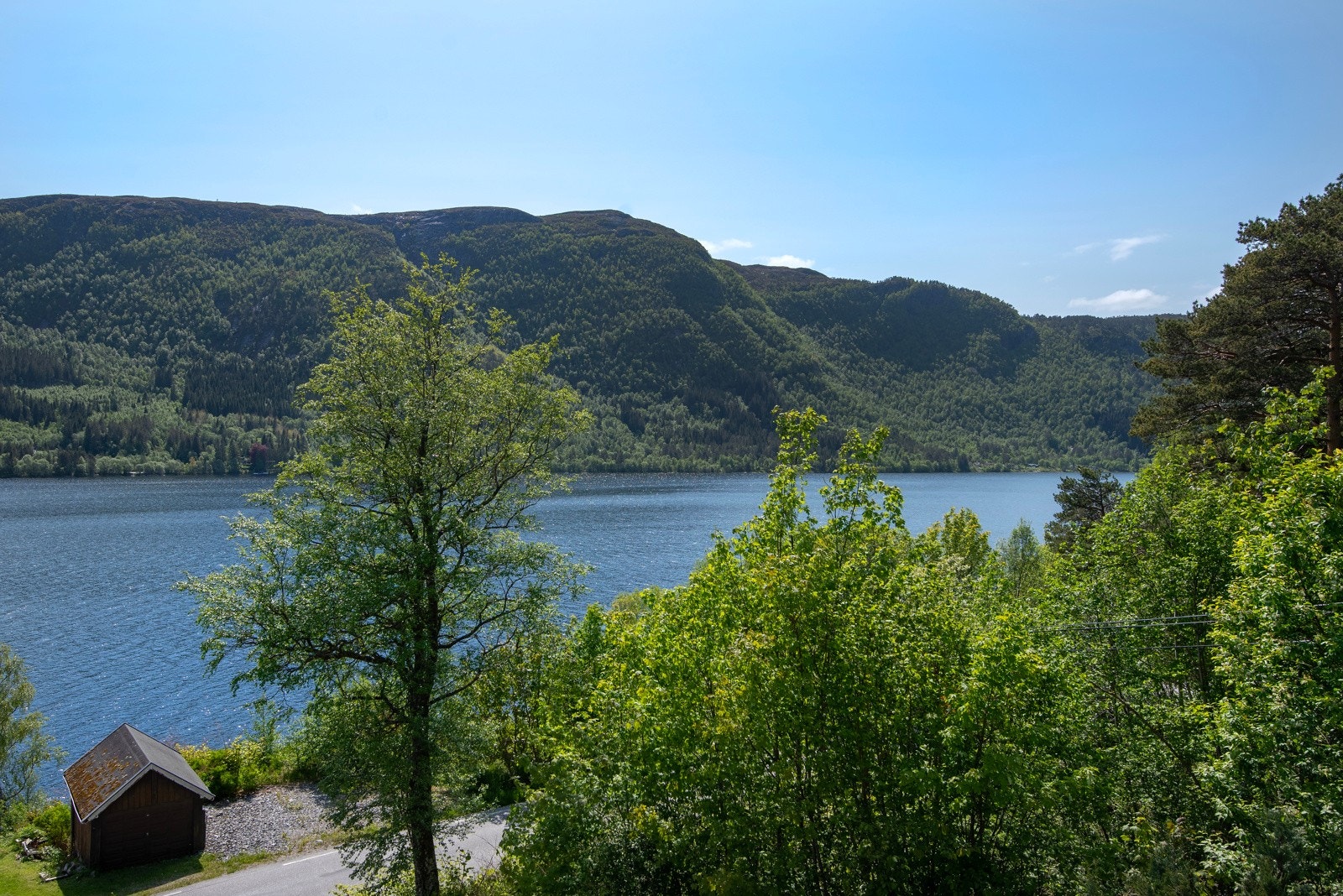 Med på kjøpet får du en idyllisk og naturskjønn utsikt. Galleribilde