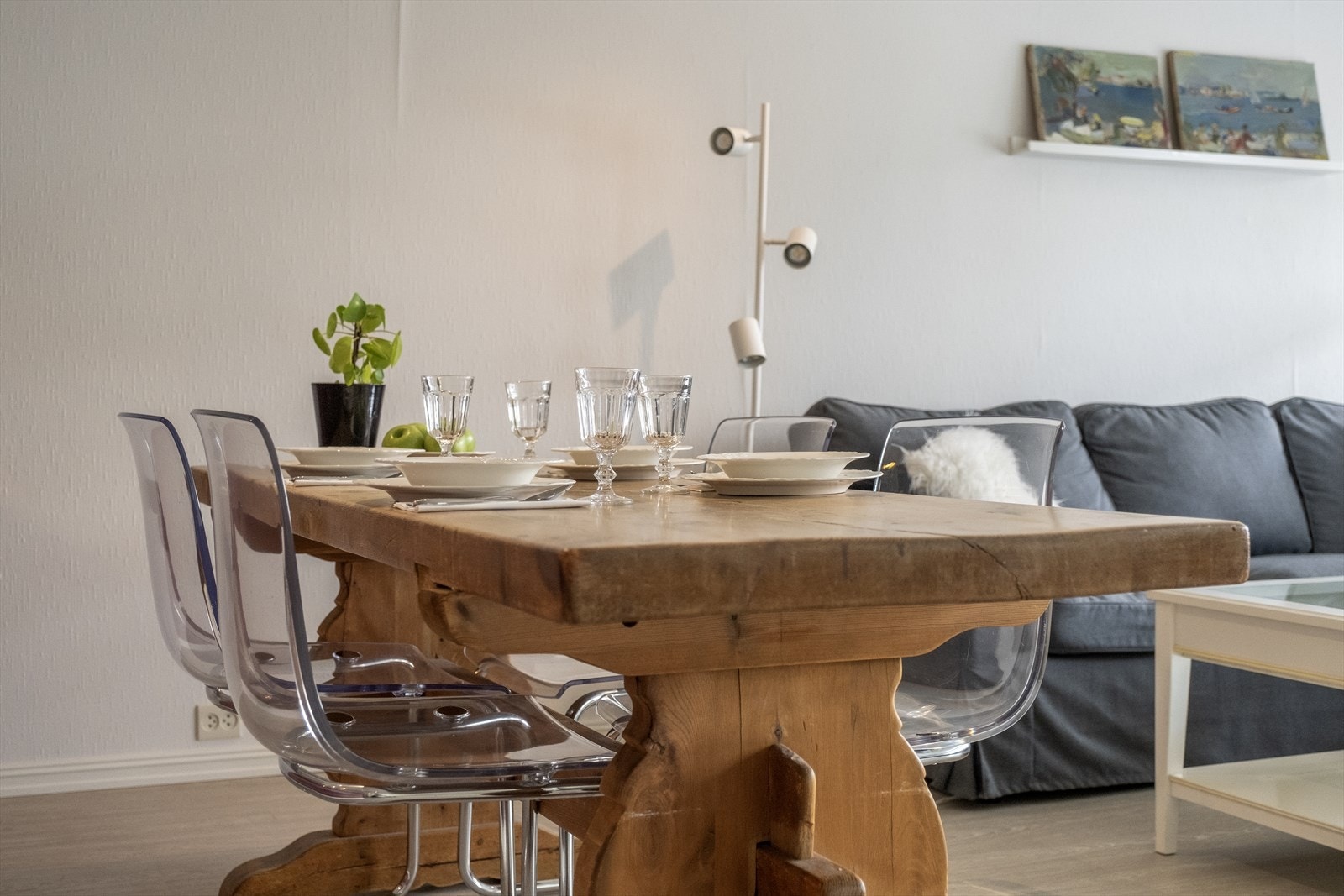 Her kan hele familien samles til et godt måltid. Galleribilde
