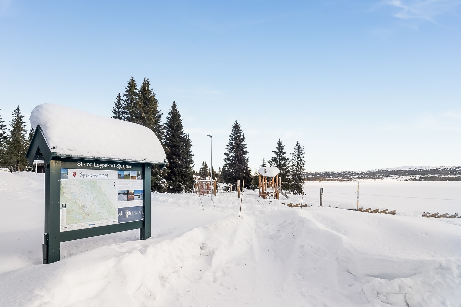 Sjusjøen nærområde Galleribilde