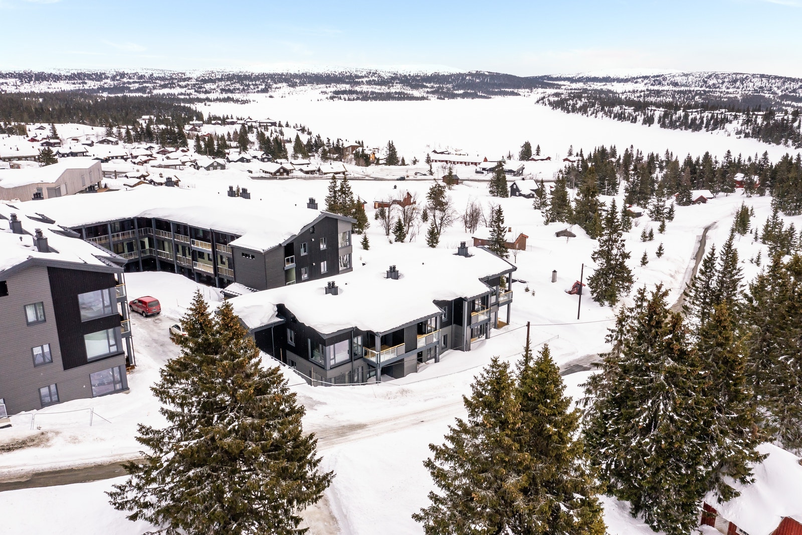 Oversiktsbilde av The View (bygg 5,6 og 7) Galleribilde