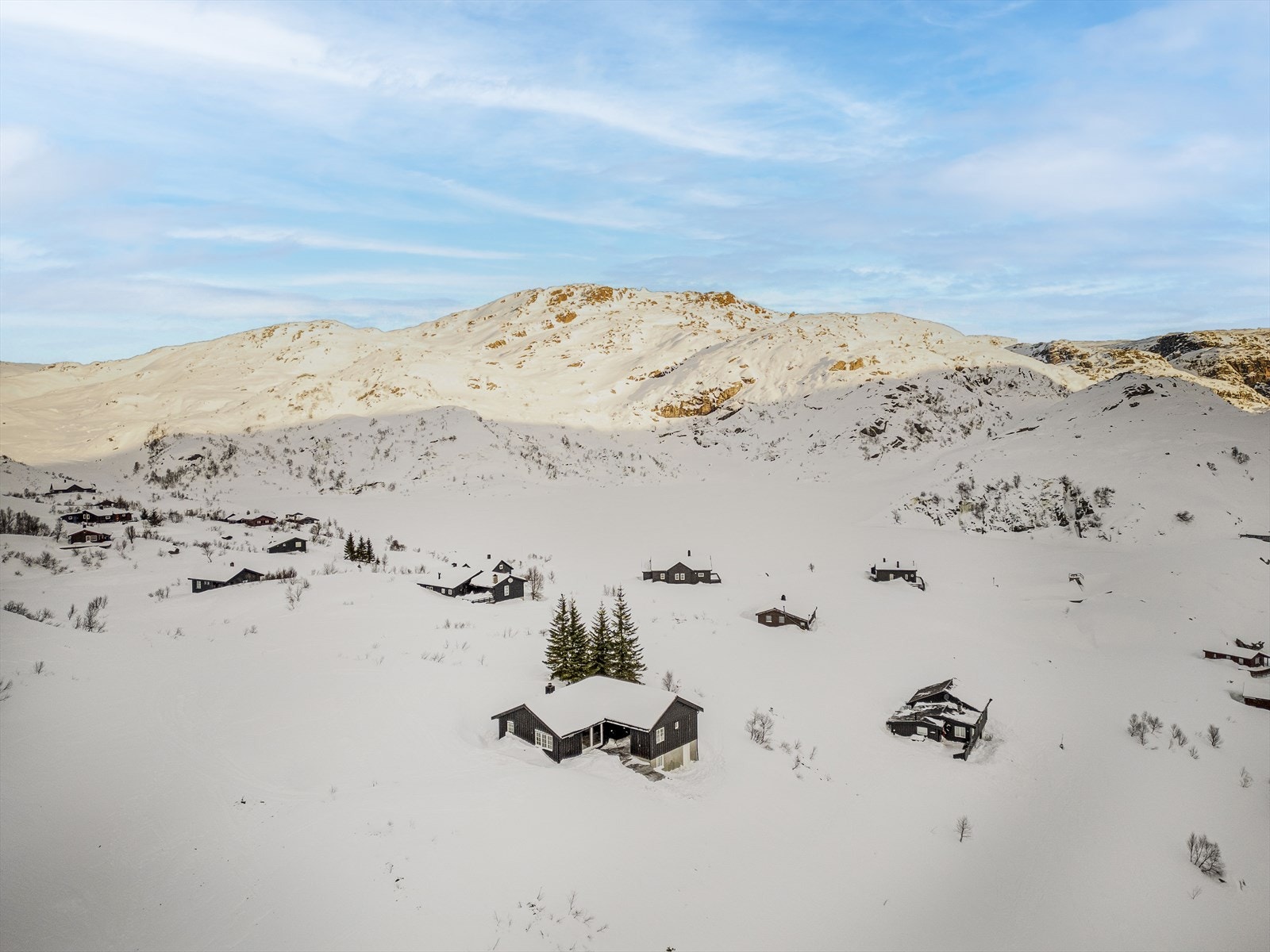 Hunnedalen er snøsikkert og naturskjønt. Galleribilde