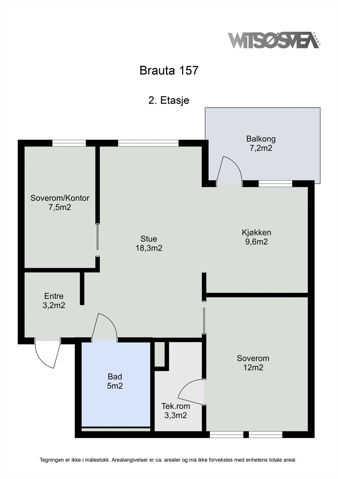 Planskisse. Galleribilde