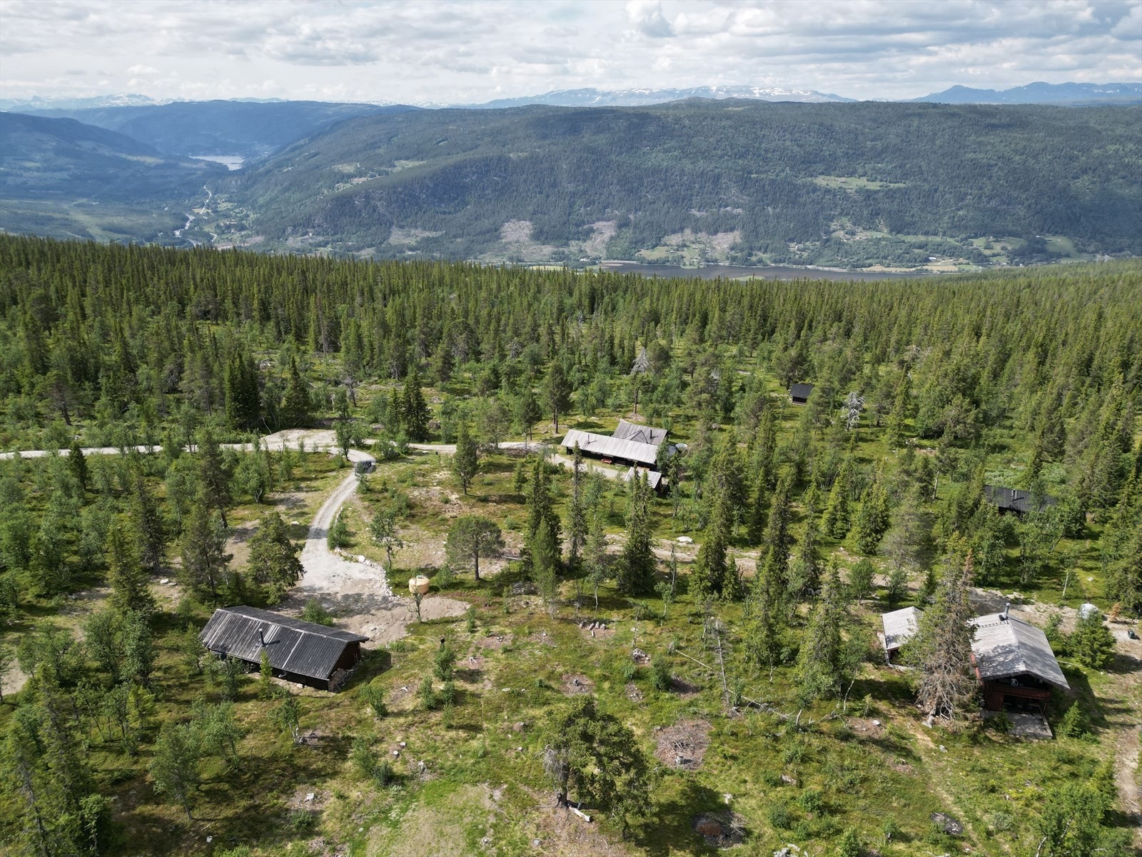 Flott utsikt over mot Reineskarvet, Hestefjellet, Blåbergi og Såta. Meget gode solforhold året rundt. Galleribilde