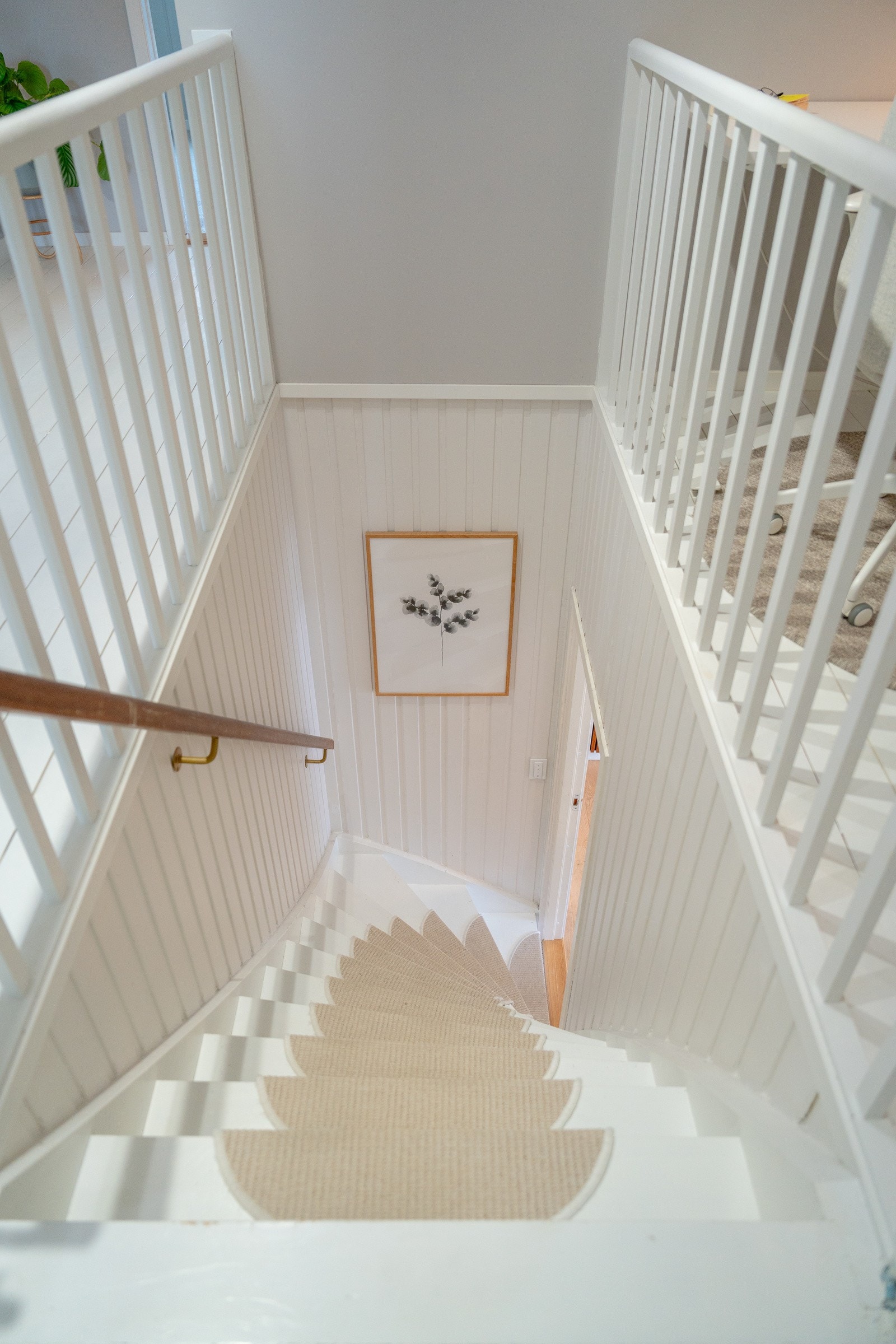 Trappegang opp til 2. etasje Galleribilde