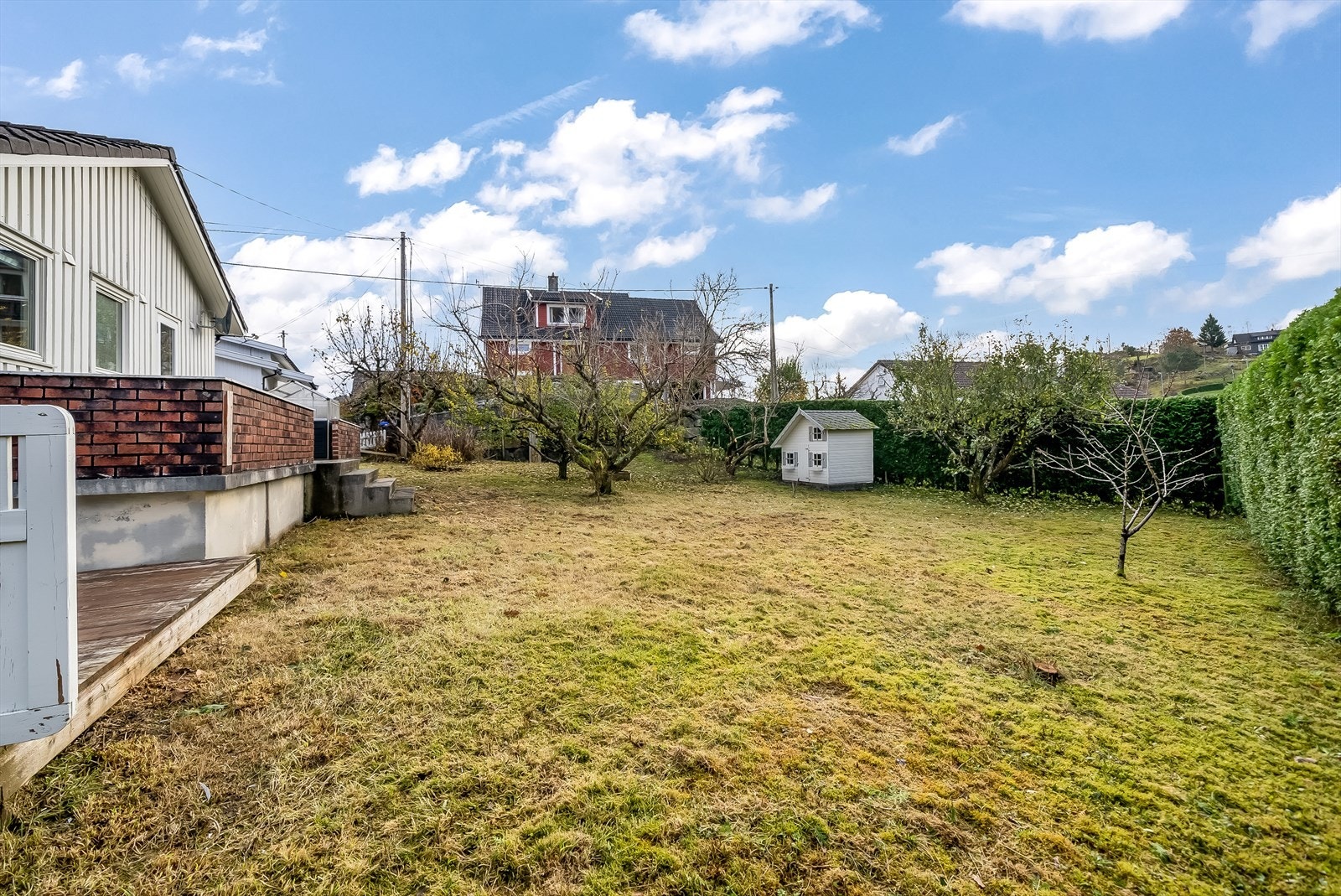 Tomta gir rom for boltreplass for liten og stor. Galleribilde