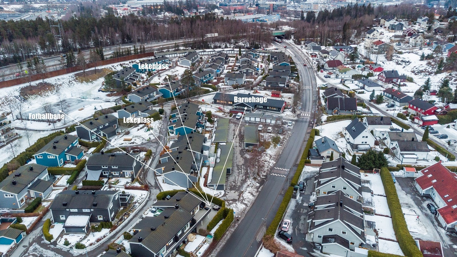 Oversikt over nærområdet. Galleribilde