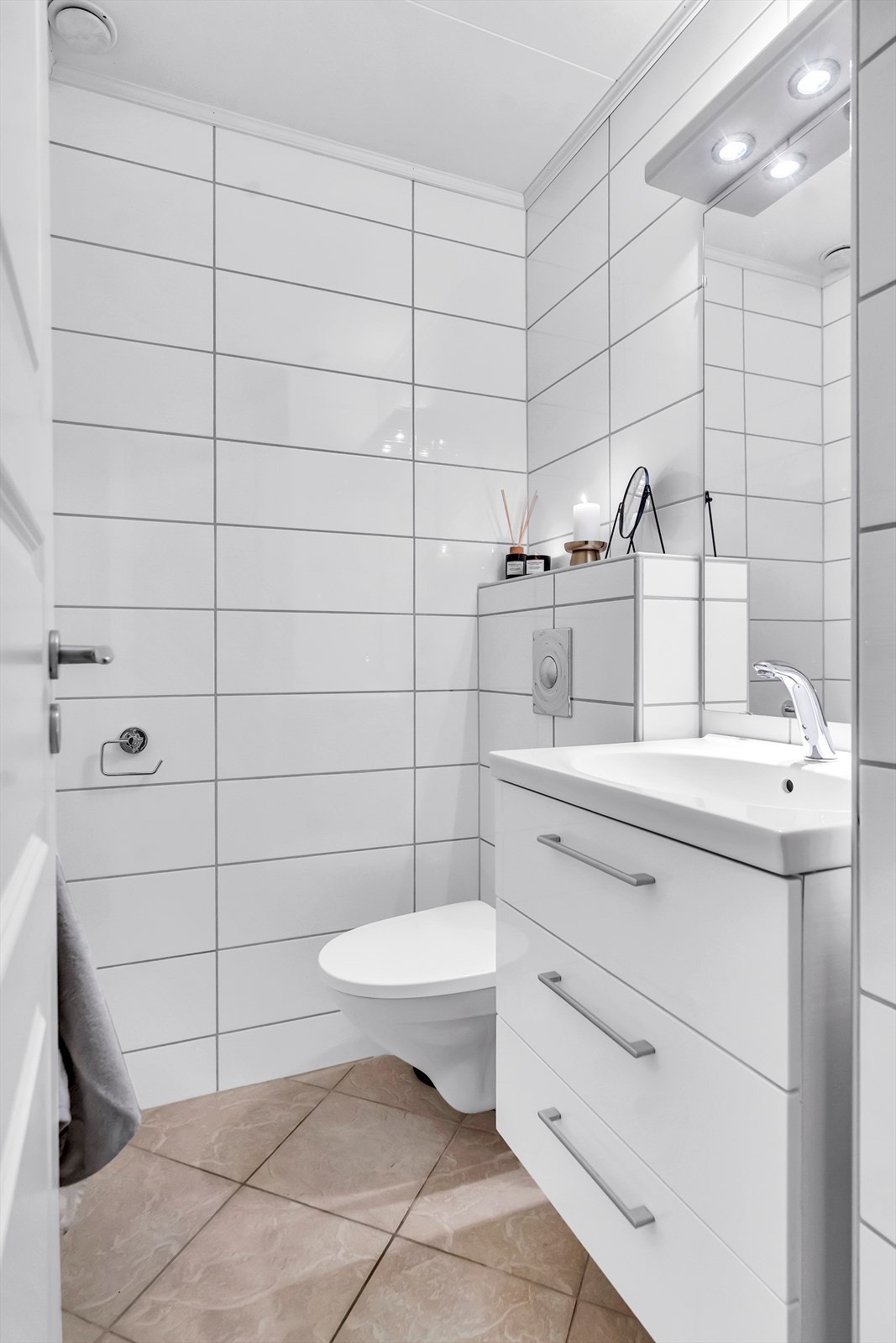 Toalettrom Galleribilde