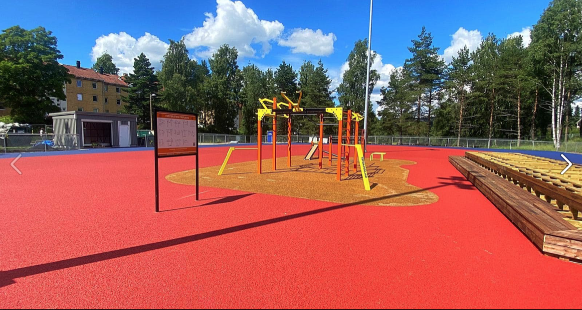 Høybråten friplass. Galleribilde