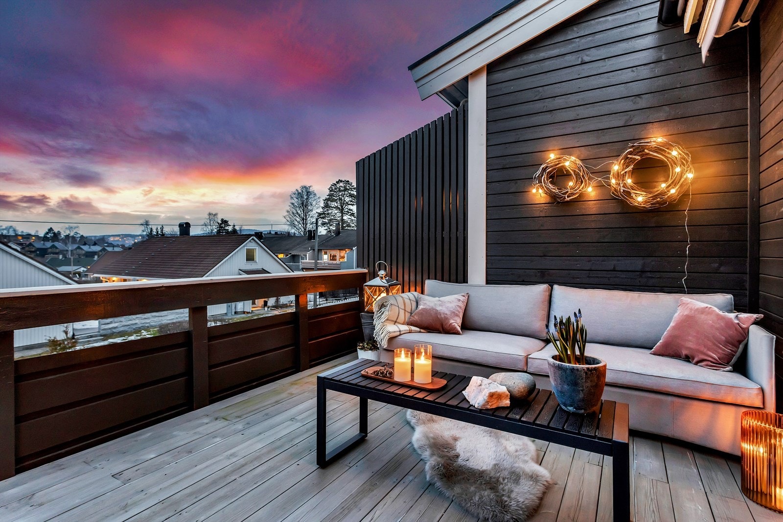 Kveldsromantikk Galleribilde