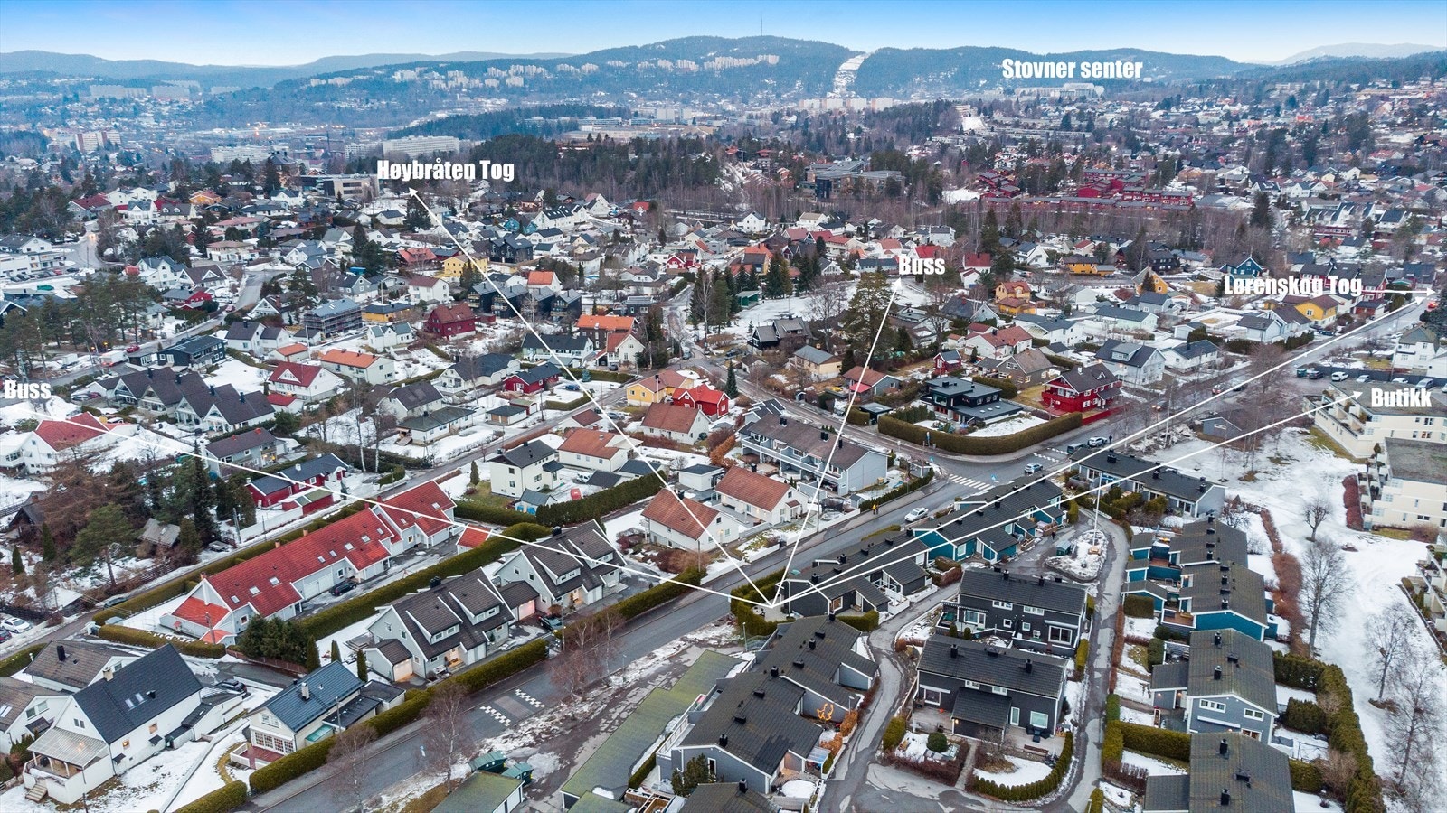 Oversikt over nærområdet. Galleribilde