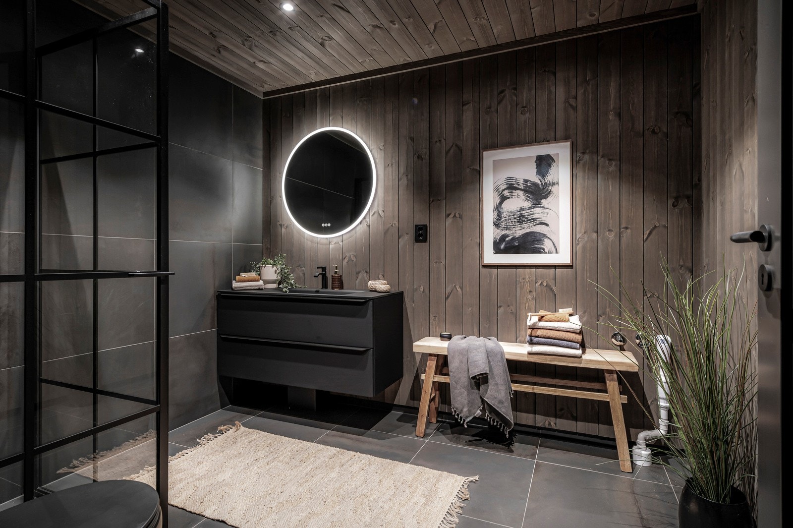 Nydelig romslig bad Galleribilde