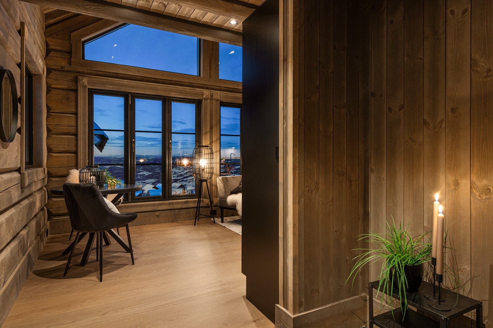 Fra entrèen får man en god oversikt Galleribilde